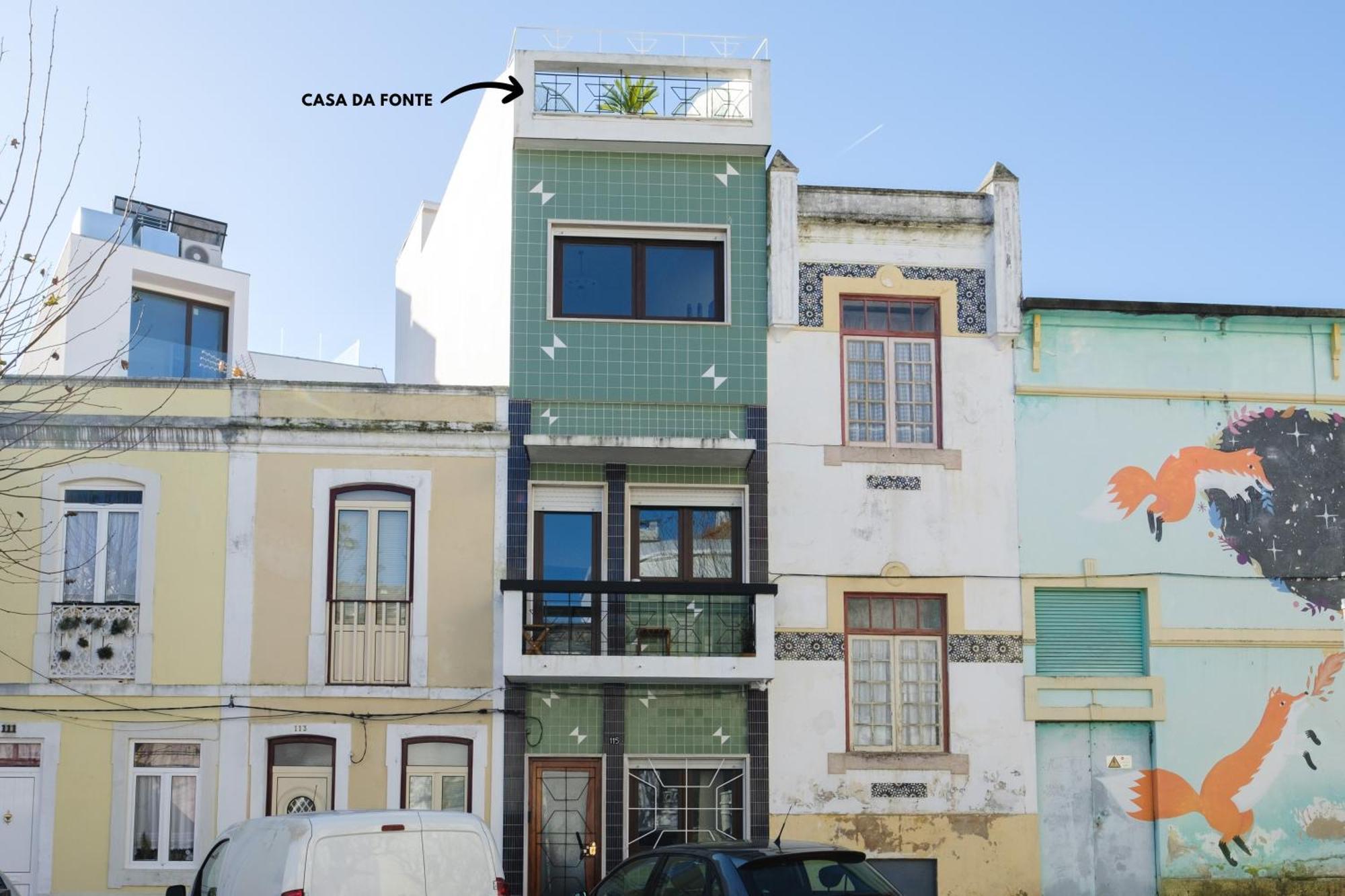 Casa Da Fonte - Vintage House And Rooftop Figueira da Foz Exterior photo